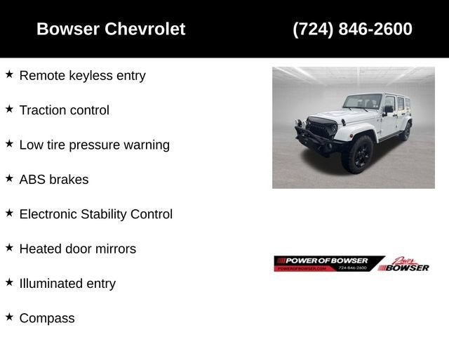 2015 Jeep Wrangler Unlimited Altitude
