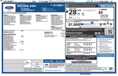 2025 Ford Escape Active