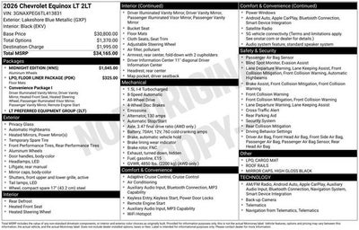 2026 Chevrolet Equinox LT