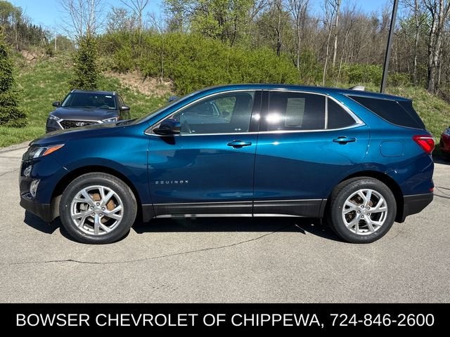 Used 2020 Chevrolet Equinox LT with VIN 3GNAXUEV4LL334574 for sale in Beaver Falls, PA