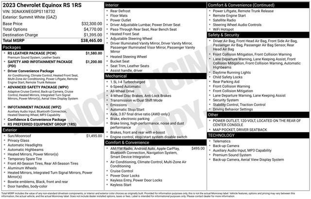 2023 Chevrolet Equinox RS