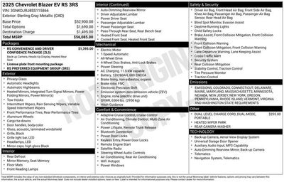 2025 Chevrolet Blazer EV RS