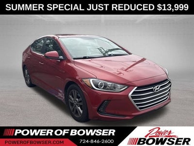 2018 Hyundai Elantra Value Edition