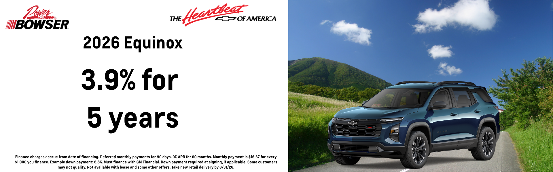 2026 Chevrolet Equinox offer