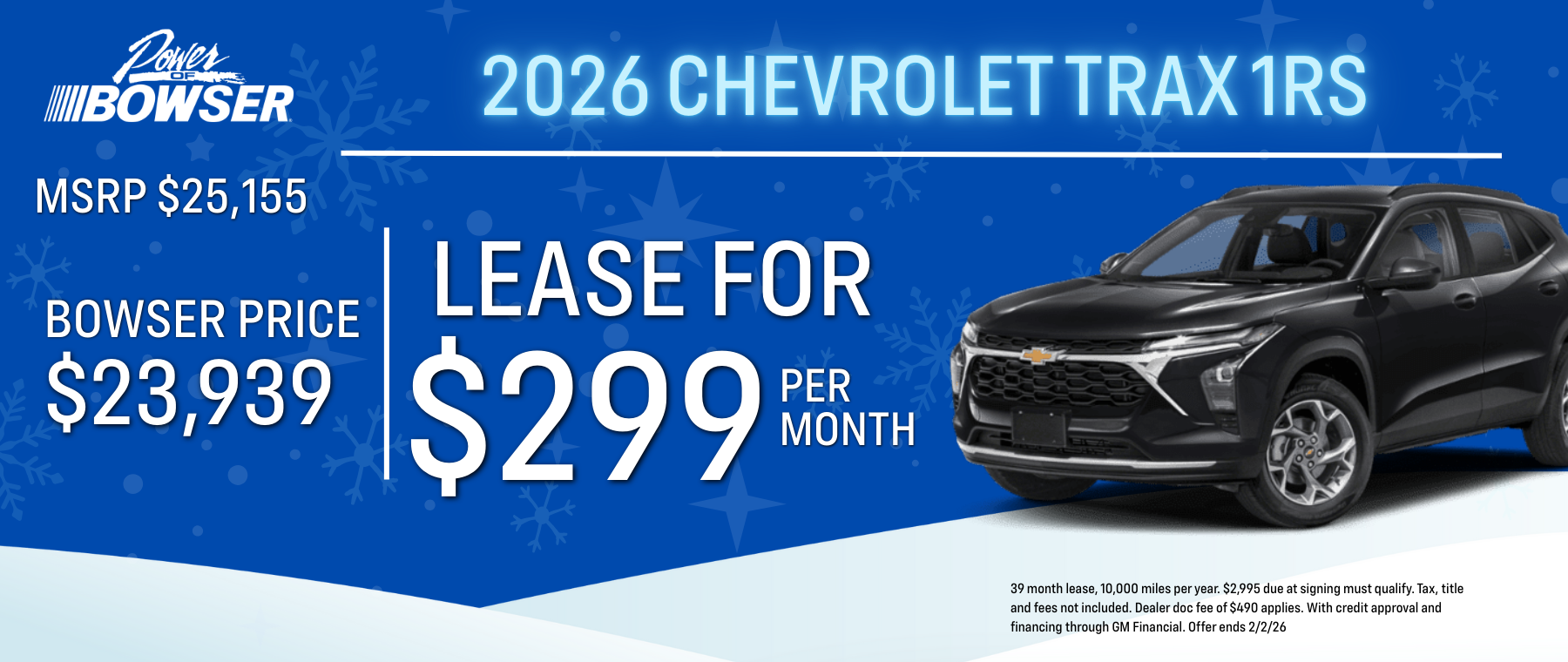 2026 chevrolet trax